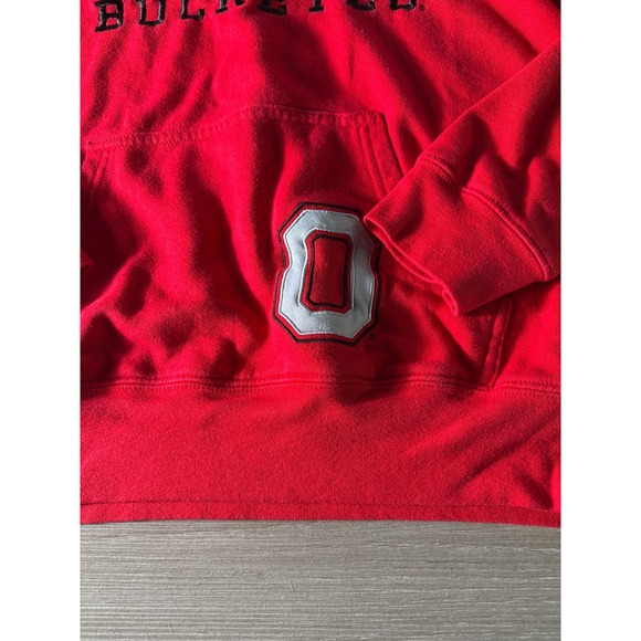 Ohio State Buckeyes Hoodie Sweatshirt Men's Size M Red Pullover NCAA Football - Picture 4 of 13